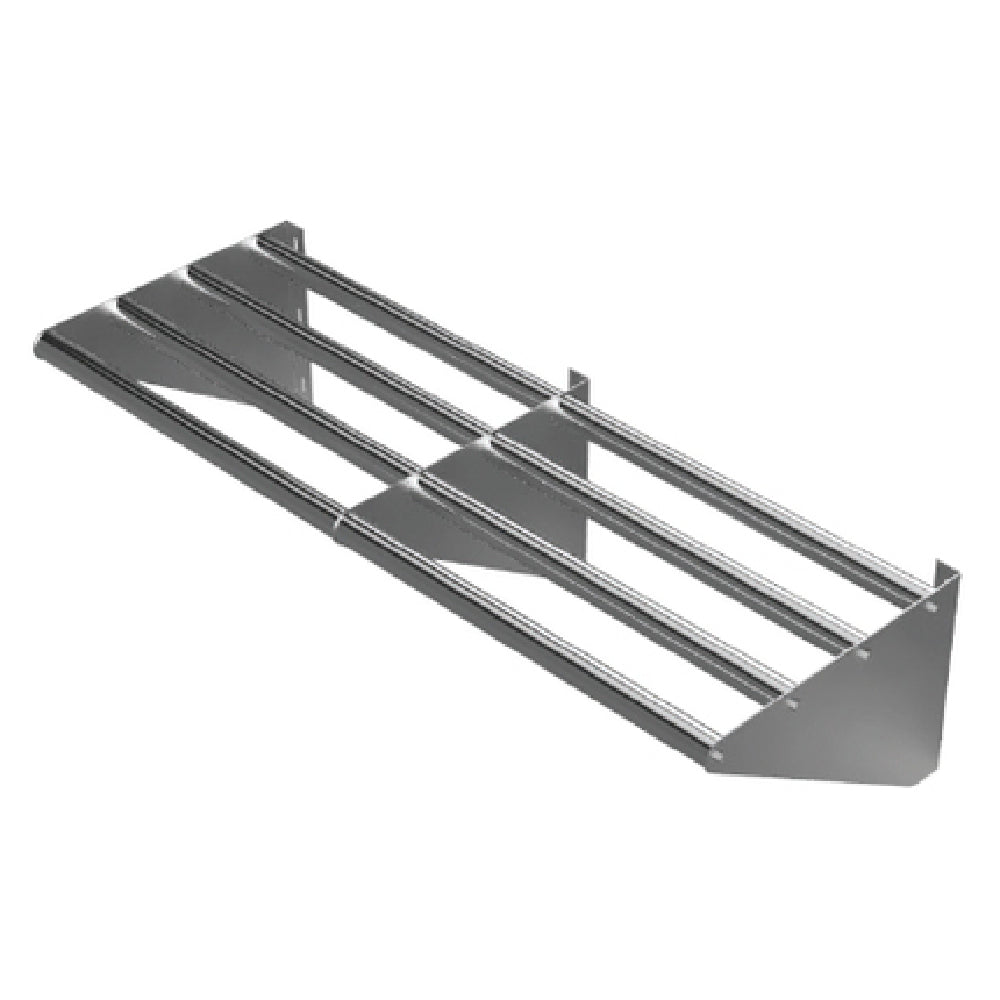 GSW USA WS-WD1660 Tubular Dish Drainage Shelf Wall Mount 60"W