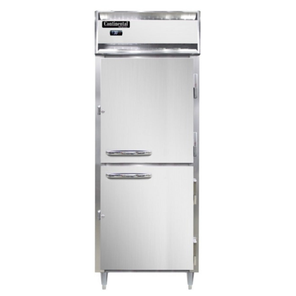 Continental Refrigerator D1RENSAPTHD-SD-GD Designer Line Wide Refrigerator 22 Cu. Ft. Capacity