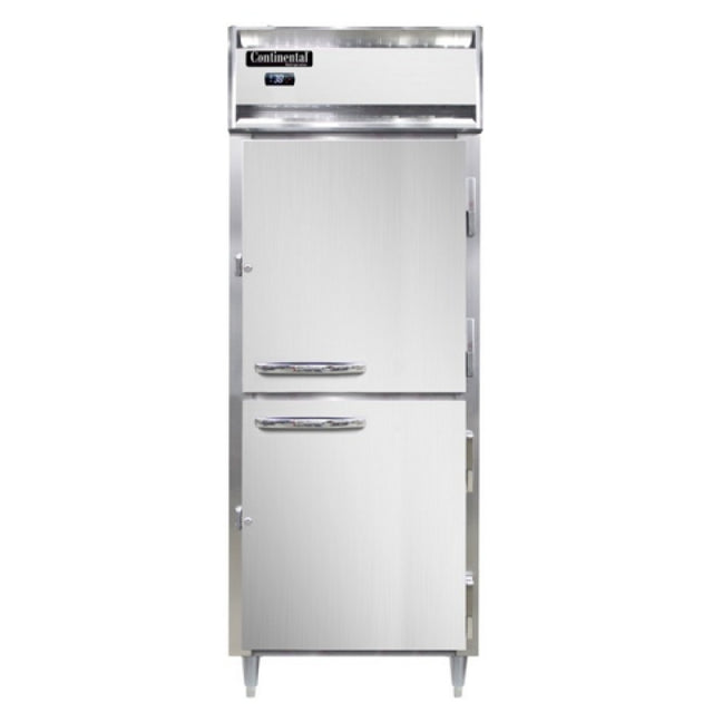 Continental Refrigerator D1RENSAPTHD-SD-GD Designer Line Wide Refrigerator 22 Cu. Ft. Capacity