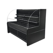 Howard-McCray SC-OD40E-4S-B - Dairy Curved End Open Merchandiser, 51"W, 53"H