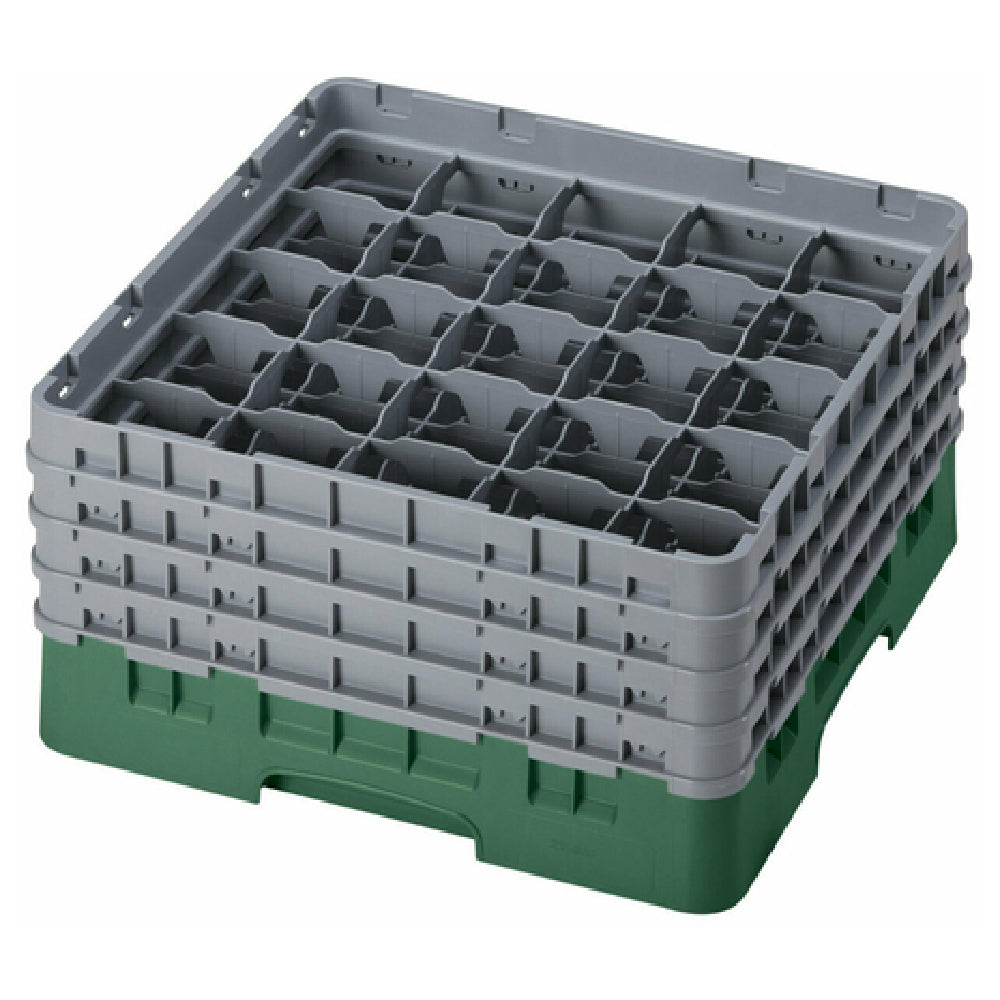 Cambro 25S800119 Camrack® Glass Rack With (4) Soft Gray Extenders Full Size