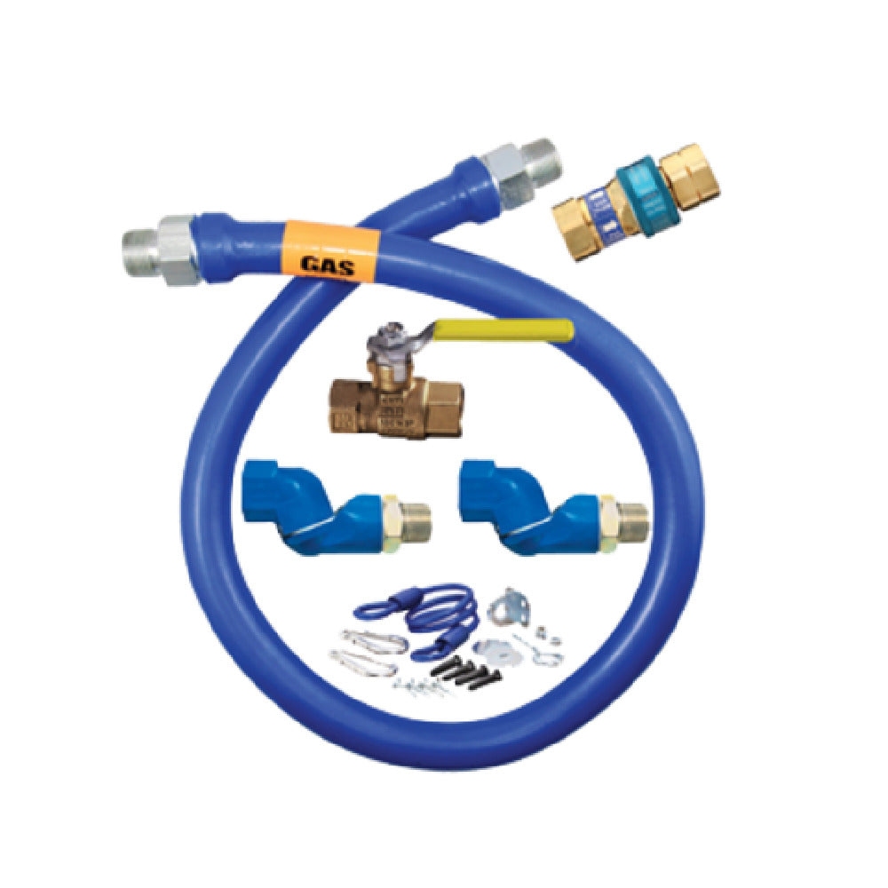 Dormont 16100KIT2S36 Dormont Blue Hose™ Moveable Gas Connector Kit 1" Inside Dia.