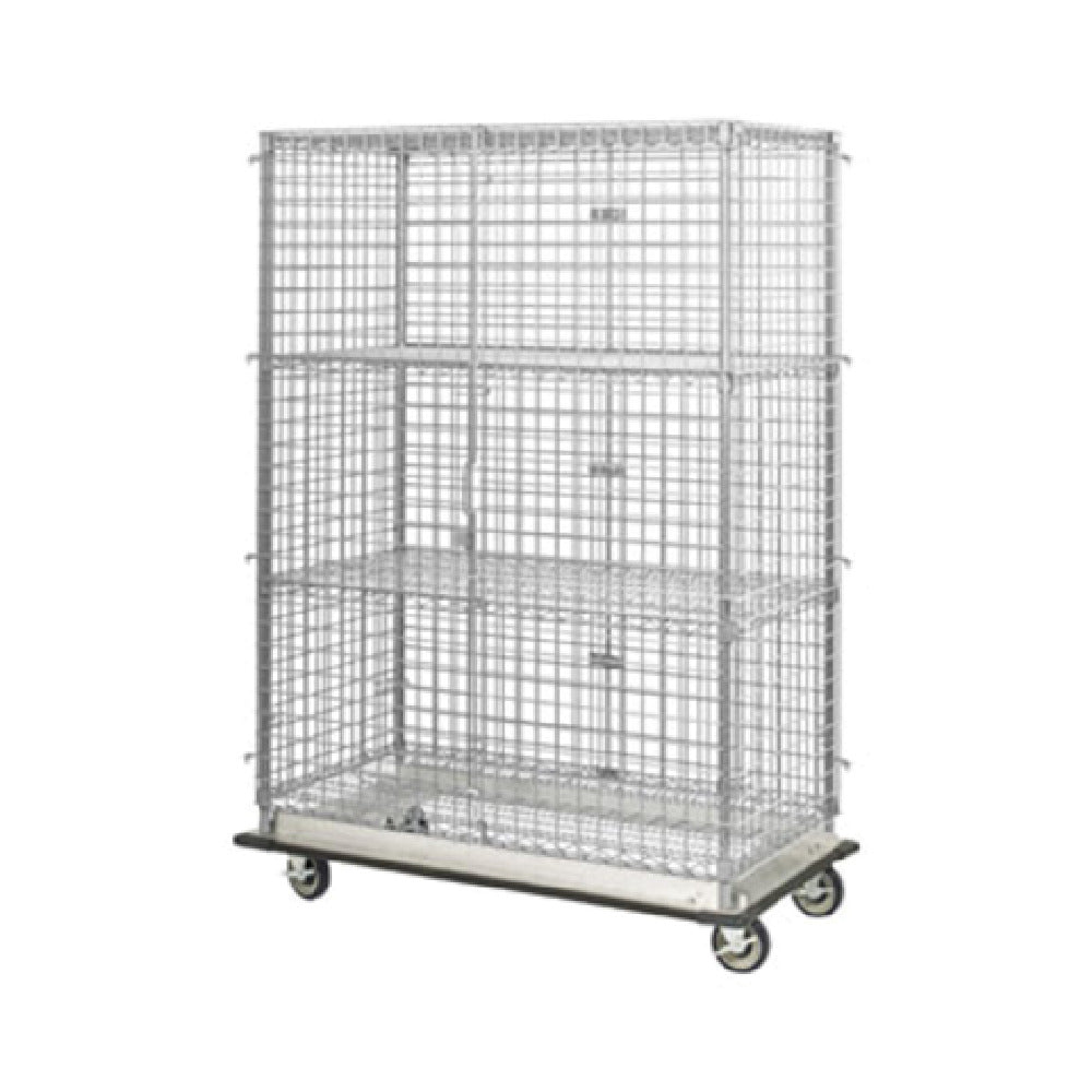 1880 Hospitality FHDMSEC24483 Focus Foodservice Security Cage Mobile Heavy Duty