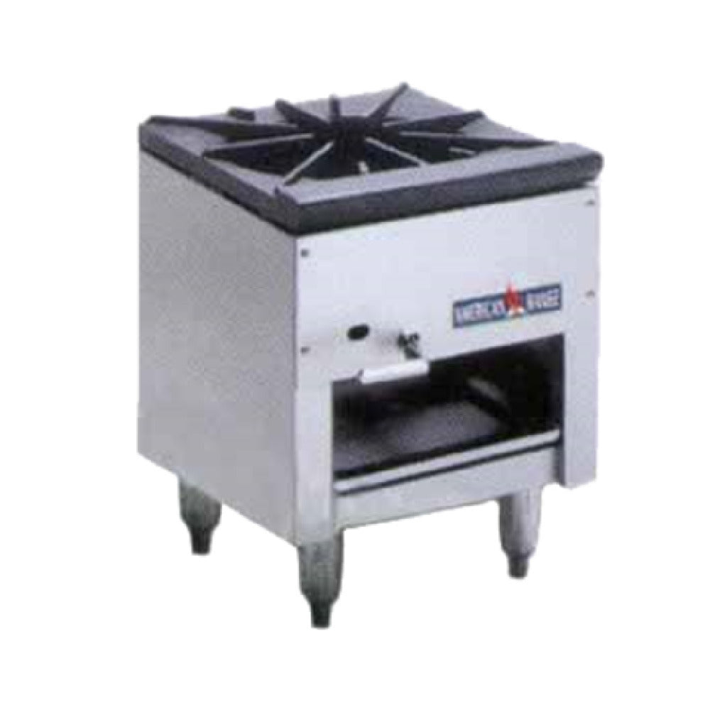 American Range ARSP-J_NAT Stock Pot Range Gas (1) Jet Burner With Cast Iron Top Grate