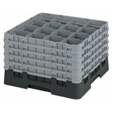 Cambro 16S1058110 Camrack® Glass Rack With (5) Soft Gray Extenders Full Size