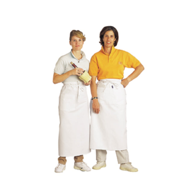 John Ritzenthaler Company 607BA Chef Revival® Bistro Apron 33" X 30" Side Pocket