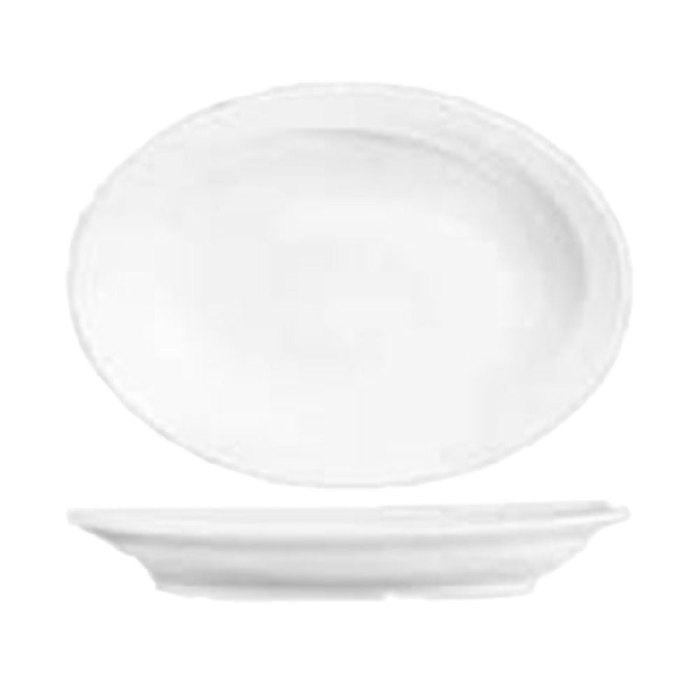 Libbey 987659315 (Formerly Syracuse China) Platter 12-1/2" X 9" Oval