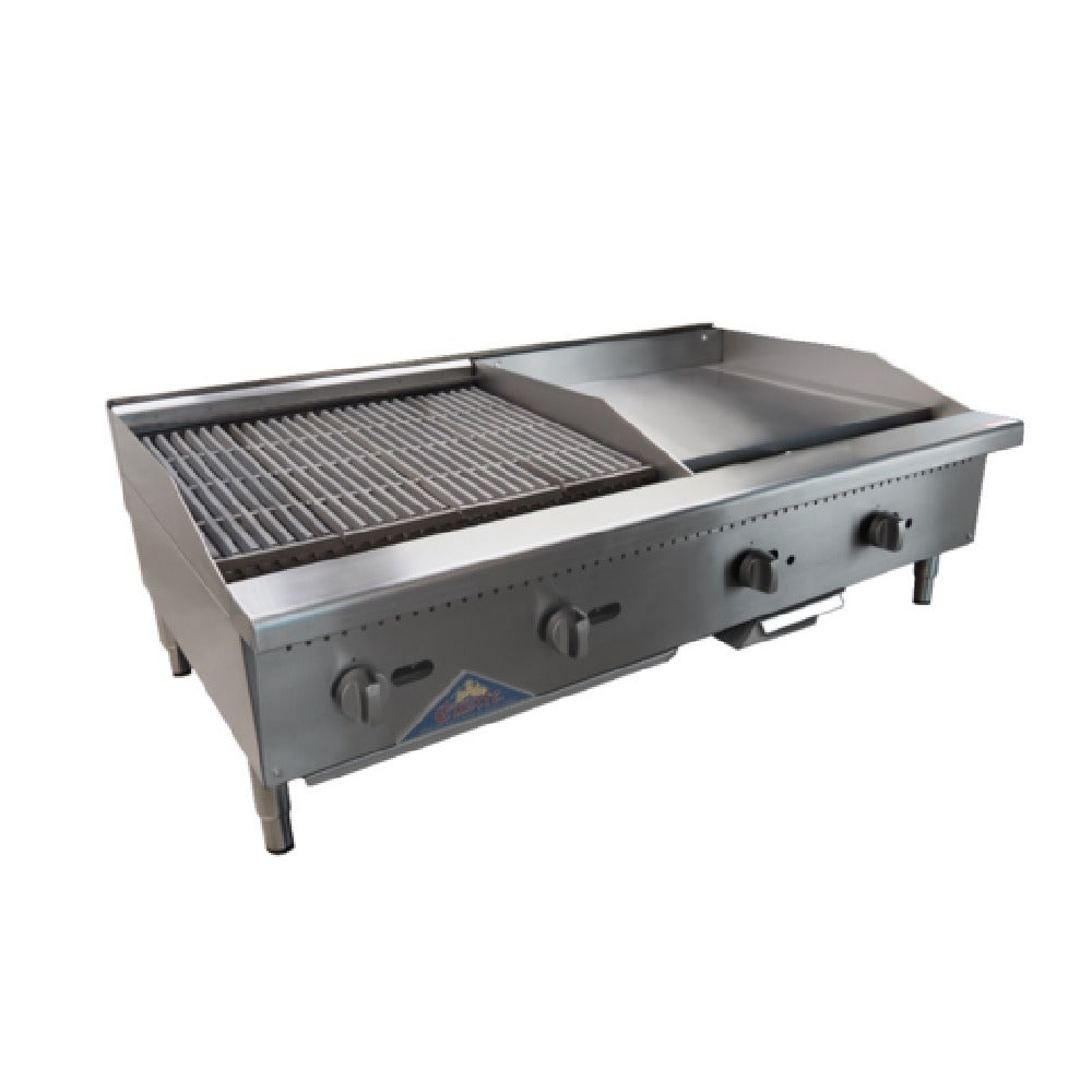 Comstock-Castle CS-24C-24G Griddle / Char-Broiler Countertop Gas