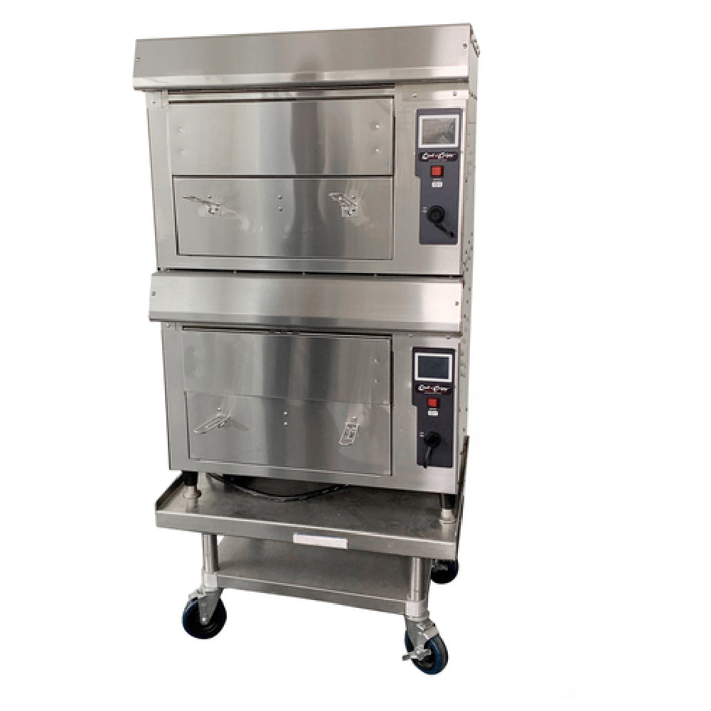 Quik N Crispy GF5-DBL240 GF5 Greaseless Fryer Double Stack Includes (2) GF5 Greaseless Fryers (900009) 240v/50/60/1-ph
