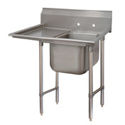 Advance Tabco T9-1-24-18L-X Special Value Regaline Sink 1-compartment With Left-hand Drainboard
