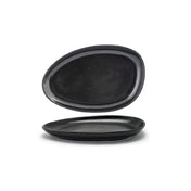 FOH SPT056BKP20 Kiln® Plate 14" X 9" X 1-1/2" Oval