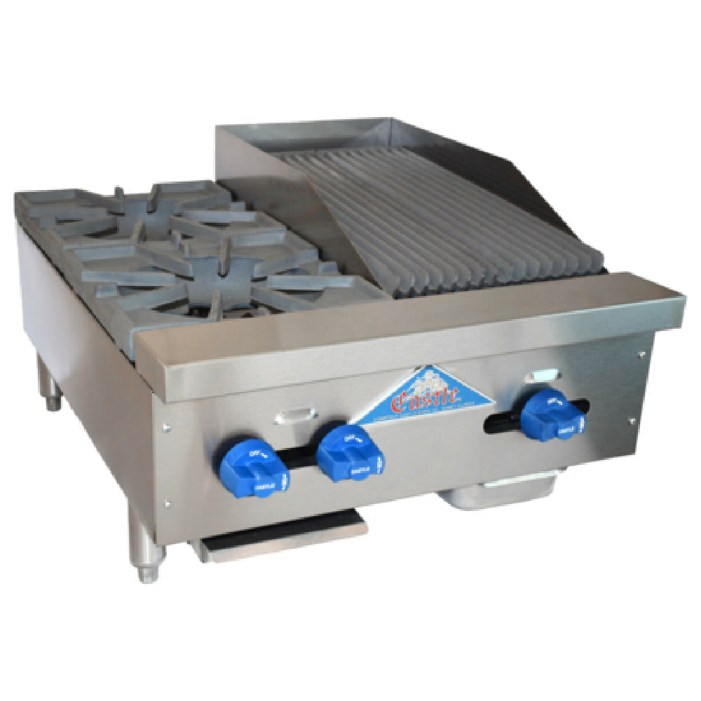 Comstock-Castle FHP24-1LB Hotplate/Char-Broiler Combination Countertop Gas