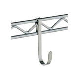Metro HK23S Super Erecta® Snap-On Hook 3-7/16"H Stainless Steel