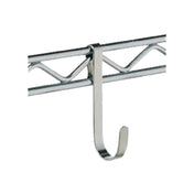 Metro HK23S Super Erecta® Snap-On Hook 3-7/16"H Stainless Steel