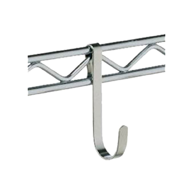 Metro HK25B Super Erecta® Snap-On Hook 3-7/16"H Black
