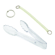 Hubert 38699 - Hubert® Clear Tong Kit, With (1) Tong, (1) Coil Tether With (2) Keychain Rings