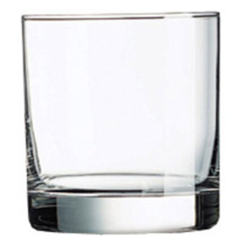 Arc Cardinal Q2539 Arcoprime Straight Sided Rocks 10.5 Oz Soda Lime Glass