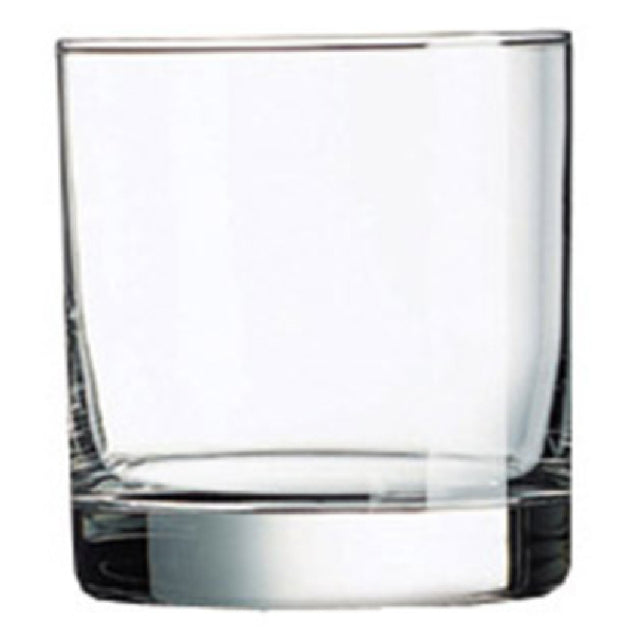 Arc Cardinal Q2539 Arcoprime Straight Sided Rocks 10.5 Oz Soda Lime Glass