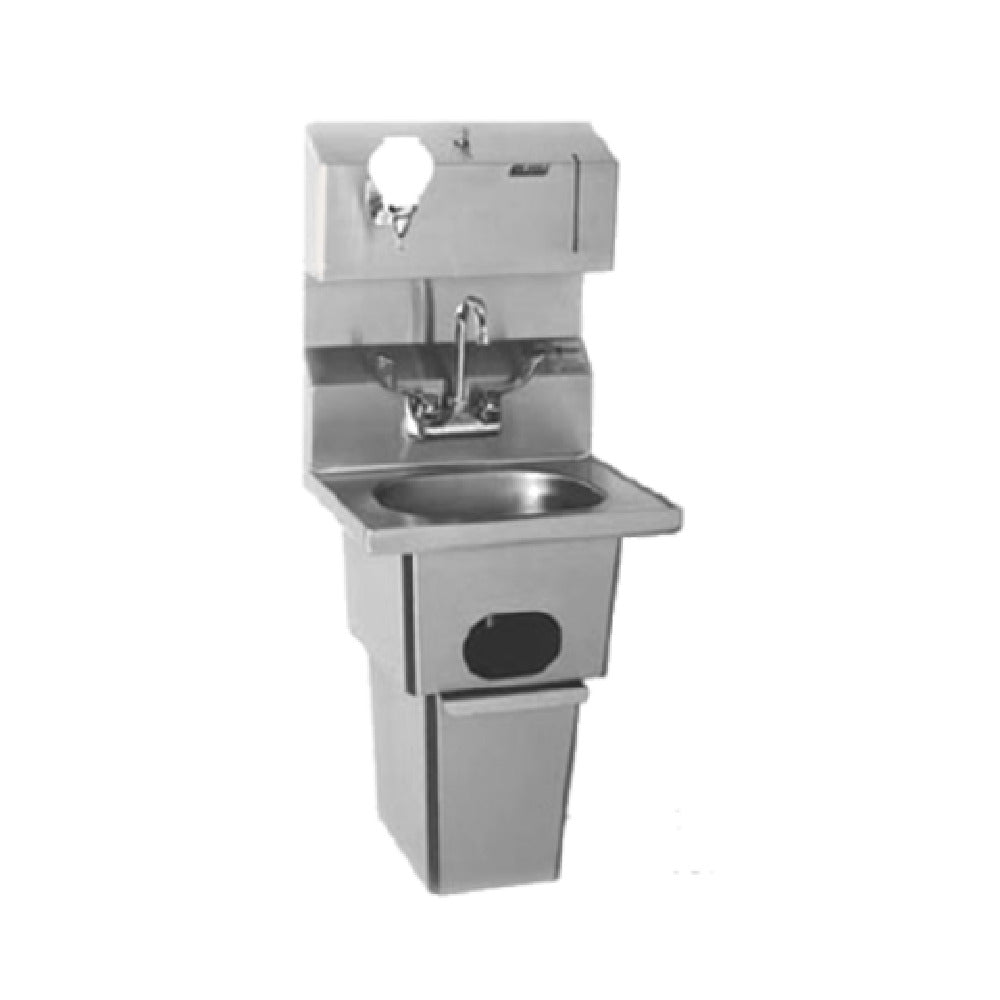 Eagle -T Waste Receptacle For Handsinks 20 Gauge Stainless Steel