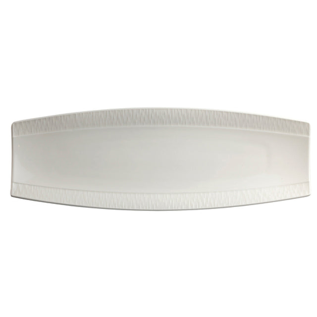 Steelite 62104ST1045 Rectangle Tray 16.0" X 5.75"Bloom Royal Porcelain