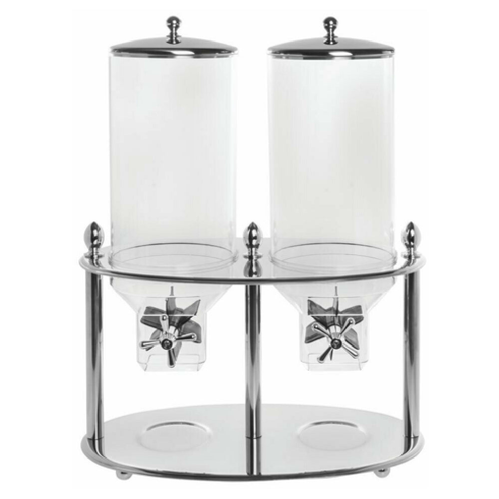 Hubert 78128 - Cereal Dispenser, (2) 2-2/5 Gallon Containers, 19-11/16" X 11" X 26-3/16"H