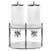 Hubert 78128 - Cereal Dispenser, (2) 2-2/5 Gallon Containers, 19-11/16" X 11" X 26-3/16"H