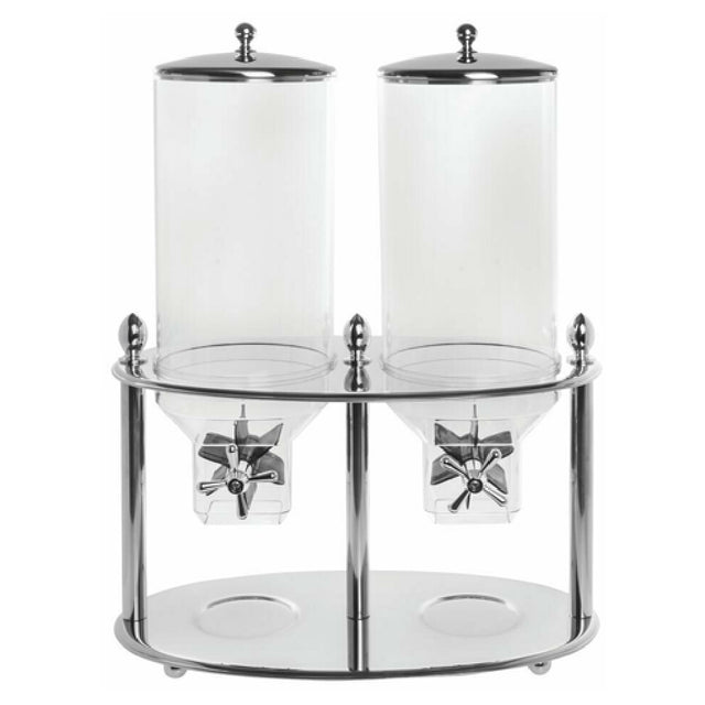 Hubert 78128 - Cereal Dispenser, (2) 2-2/5 Gallon Containers, 19-11/16" X 11" X 26-3/16"H