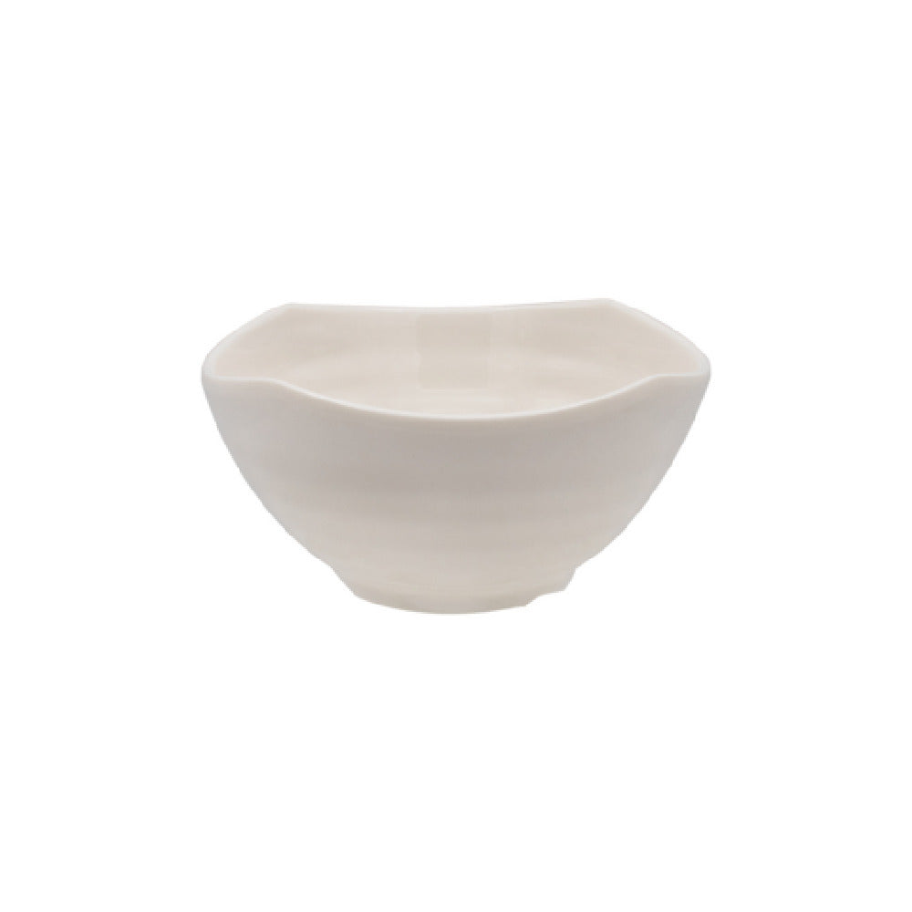 CAC China XSHL-Q6B Seashell Bowl 16 Oz. 5-1/2"W X 5-1/2"D X 2-3/8"H