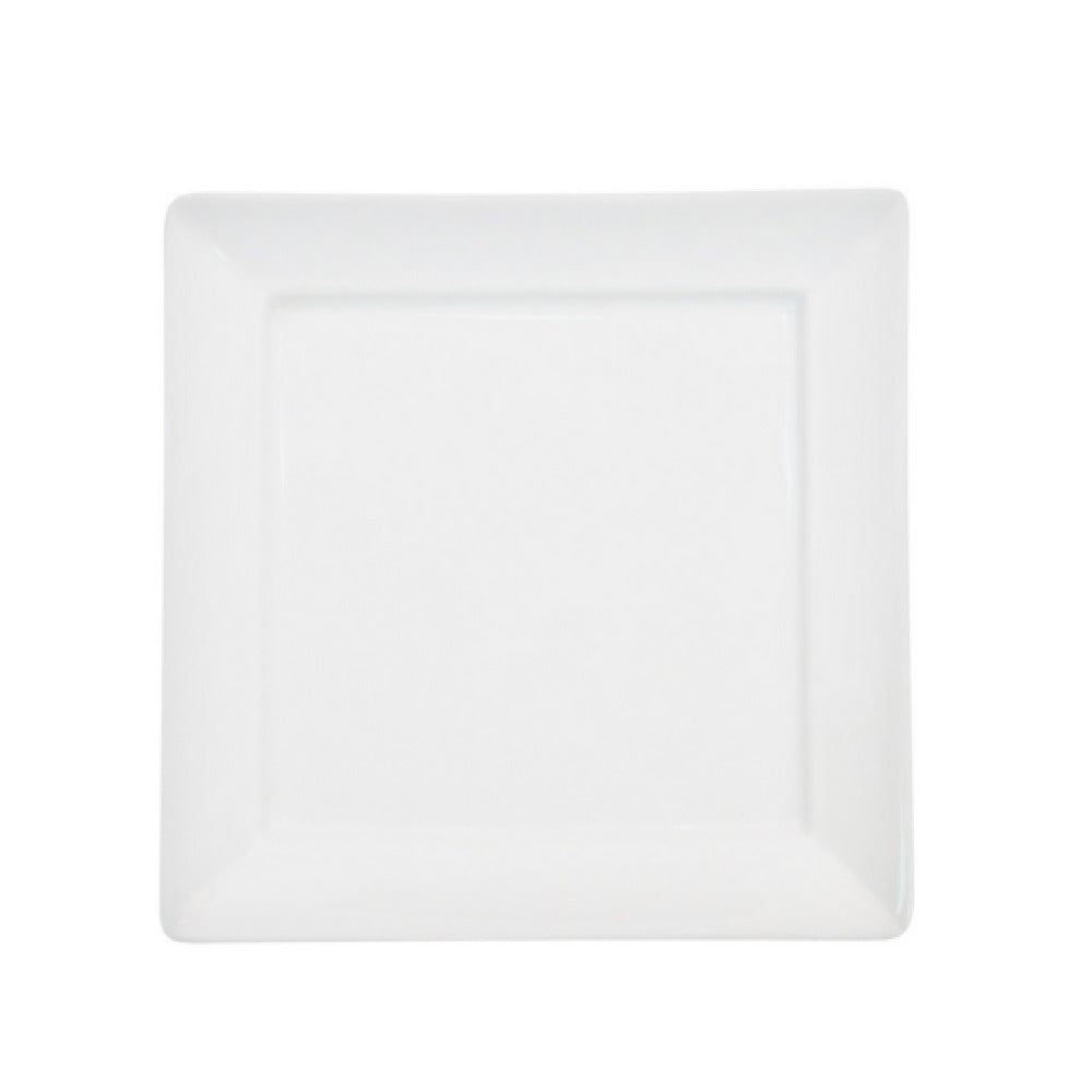 CAC China F-SQ8 Paris-French Plate 9"L X 9"W X 3/4"H Square