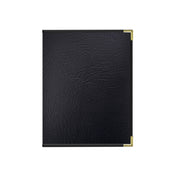 Risch SEV-4V 8.5X11 Seville Hardback Antibacterial/antimicrobial Faux-leather Menu Cover (specify Color)