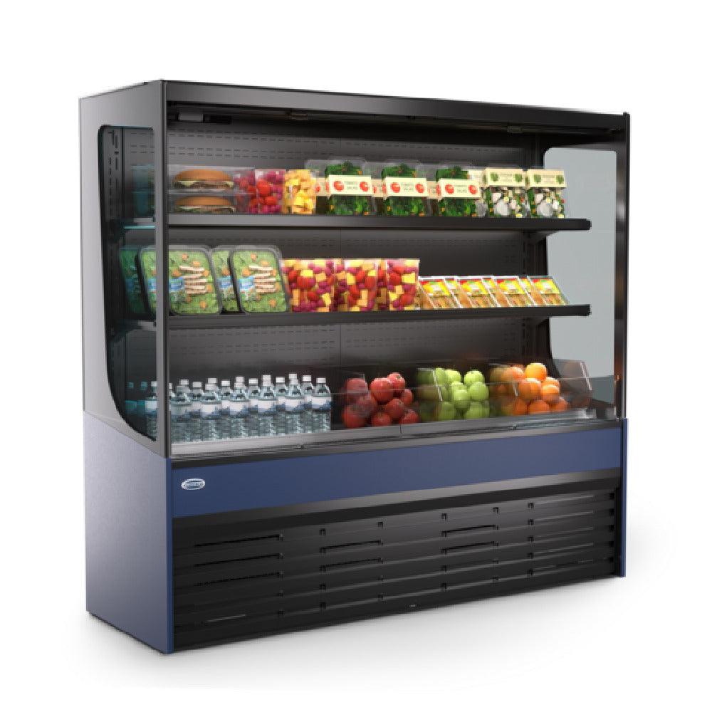 Federal Industries VRSL3660S Vision Series Refrigerated Slim-Line Self-Serve High Profile Display Case
