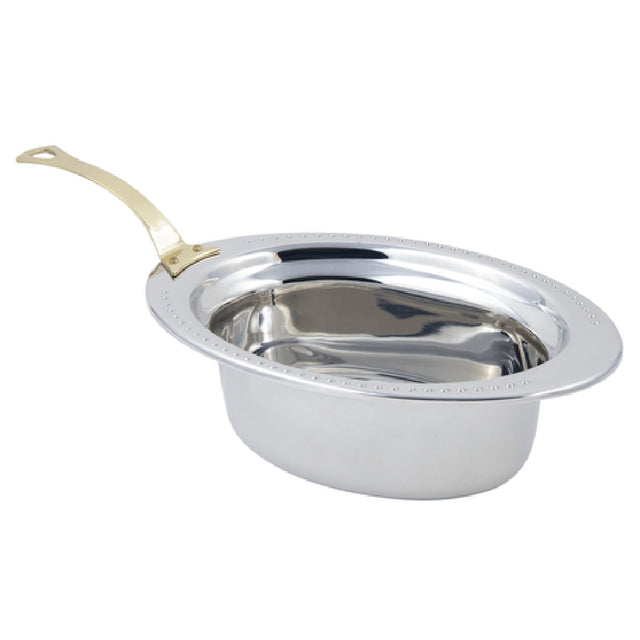 Bon Chef 5303HL Food Pan Full Oval 3-3/4 Qt. (120 Oz.) Capacity