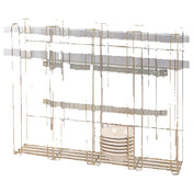 SPG DISHHOLDY - ISS™ Monkey Dish Holder, 4" X 21" X 17", For Wall Trax™ System