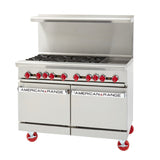 American Range ARGF-8_NAT Green Flame Range Gas 48"