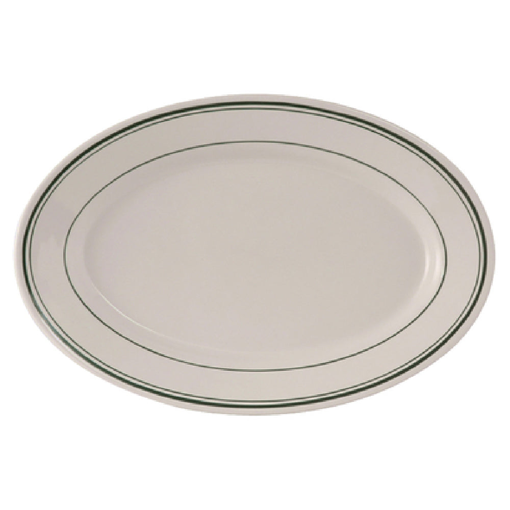 Tuxton TGB-026 Platter 8-1/4" X 5-3/4" Oval