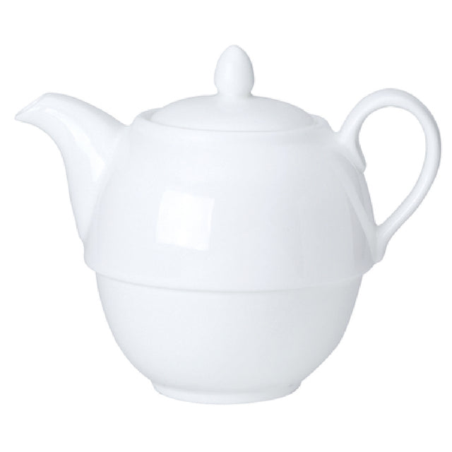 Steelite 82000AND0411B Tea For One Teapot 16.0 Oz 4.875" X 4.0" X 2.375"