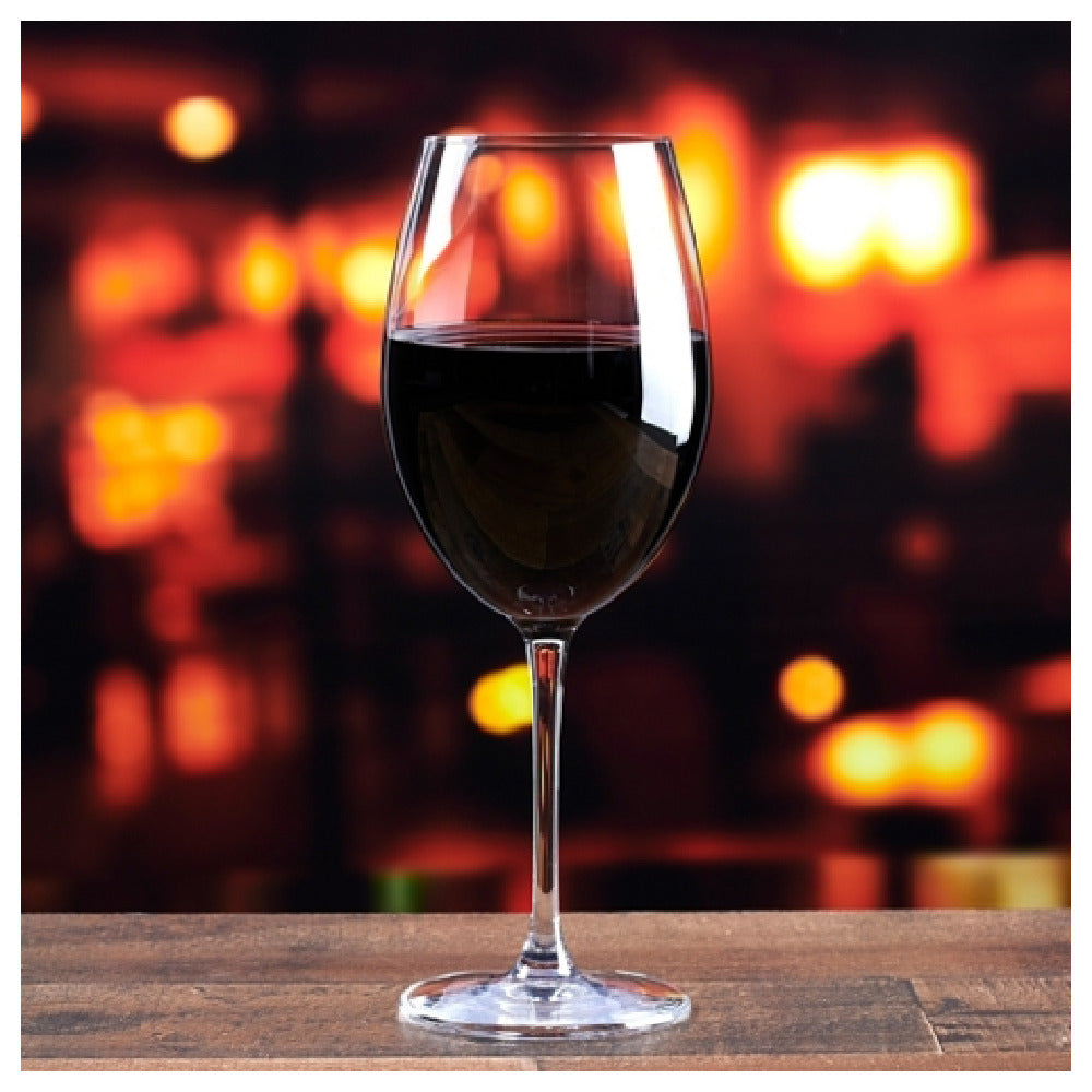 Buccaneer Container Corp 1LS01CB17-DECO (Buccaneer) Cabernet Glass 16 Oz. Glass
