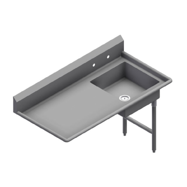 Winholt UDT-16-L-60L Dish Table Undercounter Left-right Operation