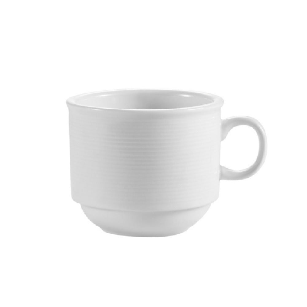 CAC China HMY-35 Harmony Demitasse Cup 3-1/2 Oz. 2-1/2" Dia. X 2-1/2"H