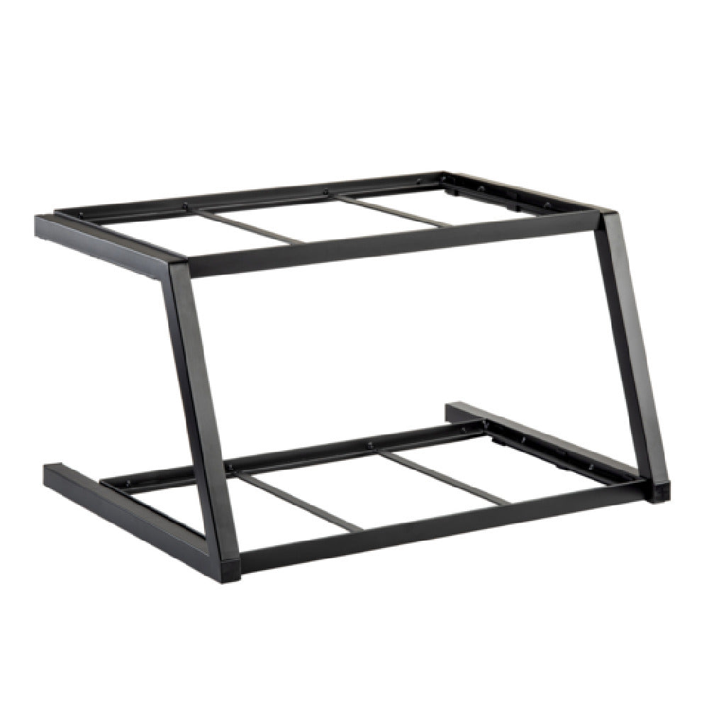 TableCraft Products 11623 - Grab & Go Two-Tiered Frame, 23.5" X 17.75" X 13", Black Powder Coated (Over Steel)