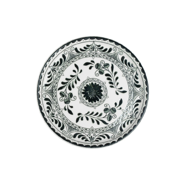 Steelite A101P803 Plate 7.5" Talavera Motiva Black