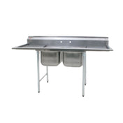 Eagle 414-24-2-24 414 Series Sink Two Compartment 100"W X 31-3/4"D