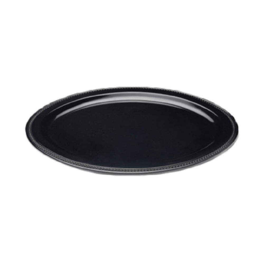Elite Global Solutions M17OV-B Platter 16"L X 13"W X 1"H Oval