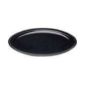 Elite Global Solutions M17OV-B Platter 16"L X 13"W X 1"H Oval