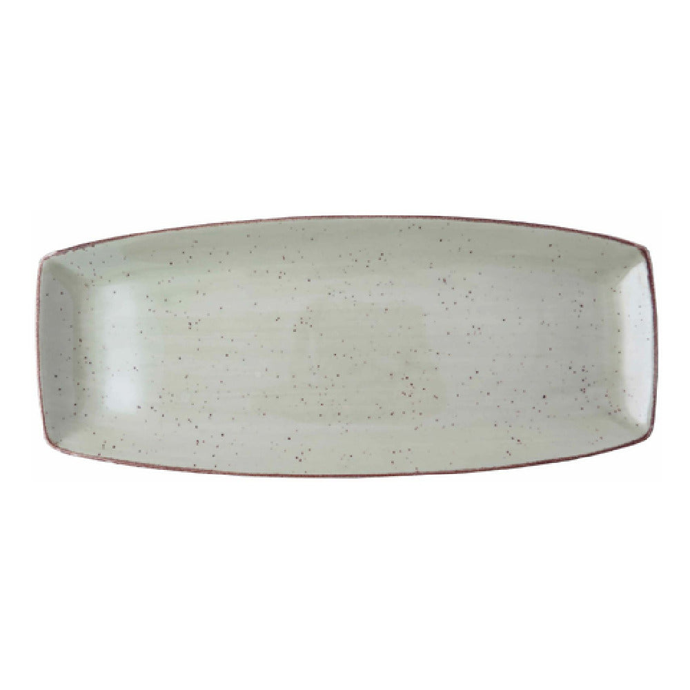Tableware Solutions USA 32CURV193-02 Platter 13-3/4" X 7-3/4" Rectangular