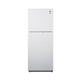 Summit FF1088W Top Mount Refrigerator-Freezer 24" Wide ADA Compliant