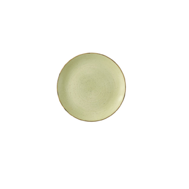 Churchill China SRGNEVP81 - Green Evolve Coupe Plate, 8.67 ", Ceramic