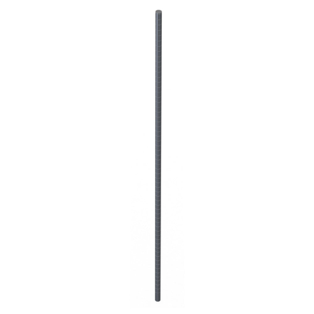 SPG P74E - ISS Digital Post, 74"H X With Adjustable Feet, Grey Bond™ With Antimicrobial Finish