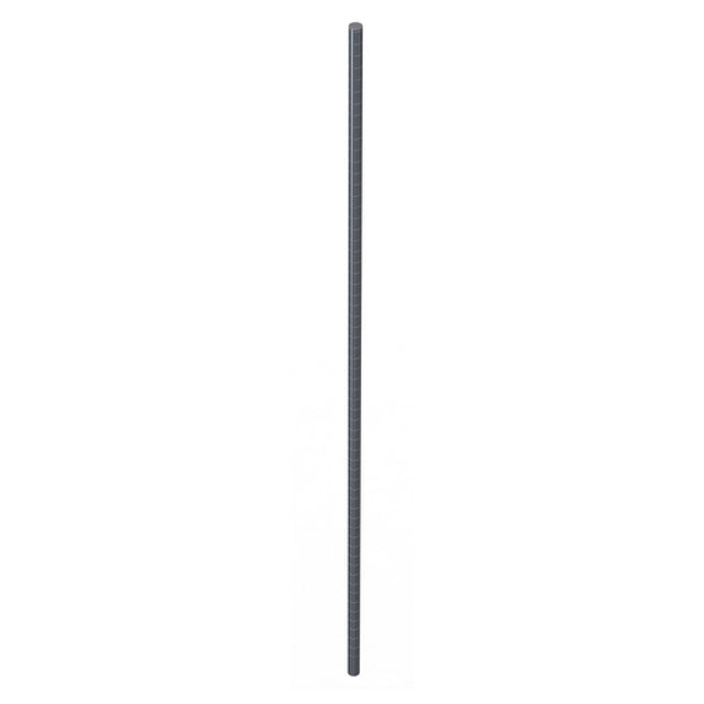 SPG P74E - ISS Digital Post, 74"H X With Adjustable Feet, Grey Bond™ With Antimicrobial Finish