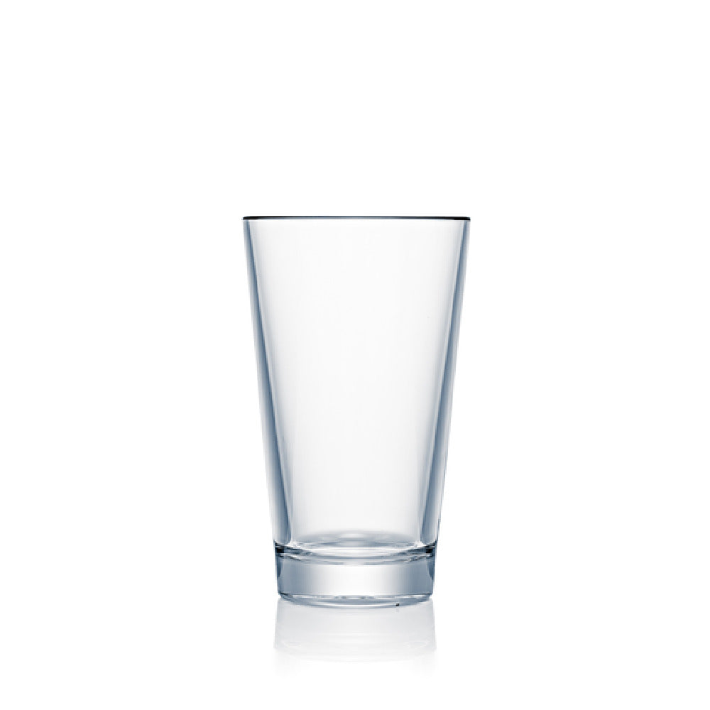 Steelite N400203 Strahl® Design Mixing/Pint Glass 20 Oz. (H 6-3/8" M 3-3/4" T 3-3/4" B 2-1/2") Shatter Proof